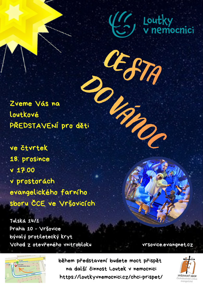 Cesta do Vánoc - leták